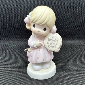 Precious Moments "You Count" figurine